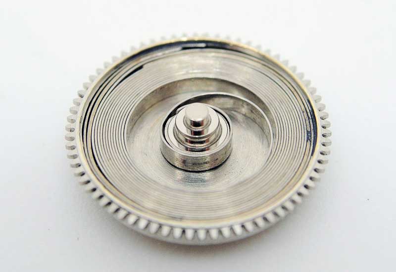 The mainspring and the barrel